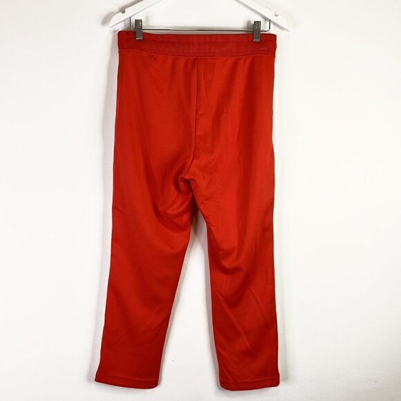 Nike Sportswear Red Floral Embroidered Skinny Track Pants - Picture 3 of 8
